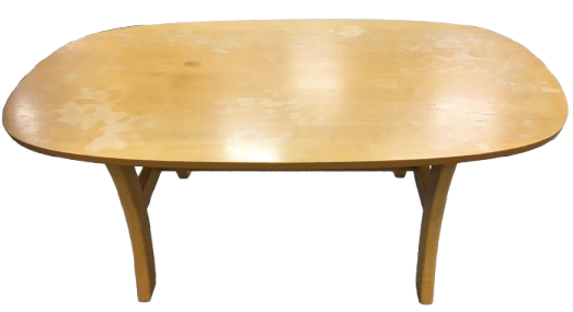 Ovalt bord 140x80