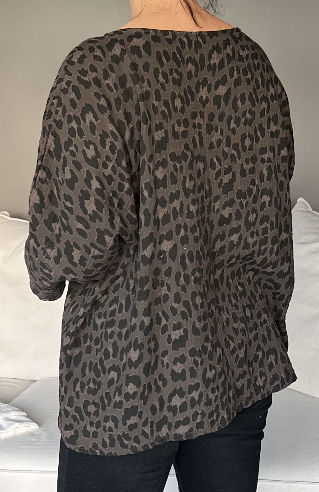 Cosy House Topp Leopard Brun - 4