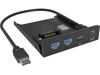 ICY BOX IB-HUB1419-i3 Frontpanel 3,5"