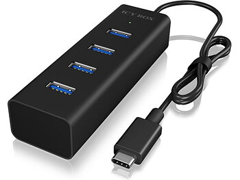 ICY BOX Type-C® till 4-portars USB 3.0 T