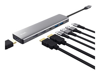 Trust Dalyx 7-i-1 Multiport Adapter (sil