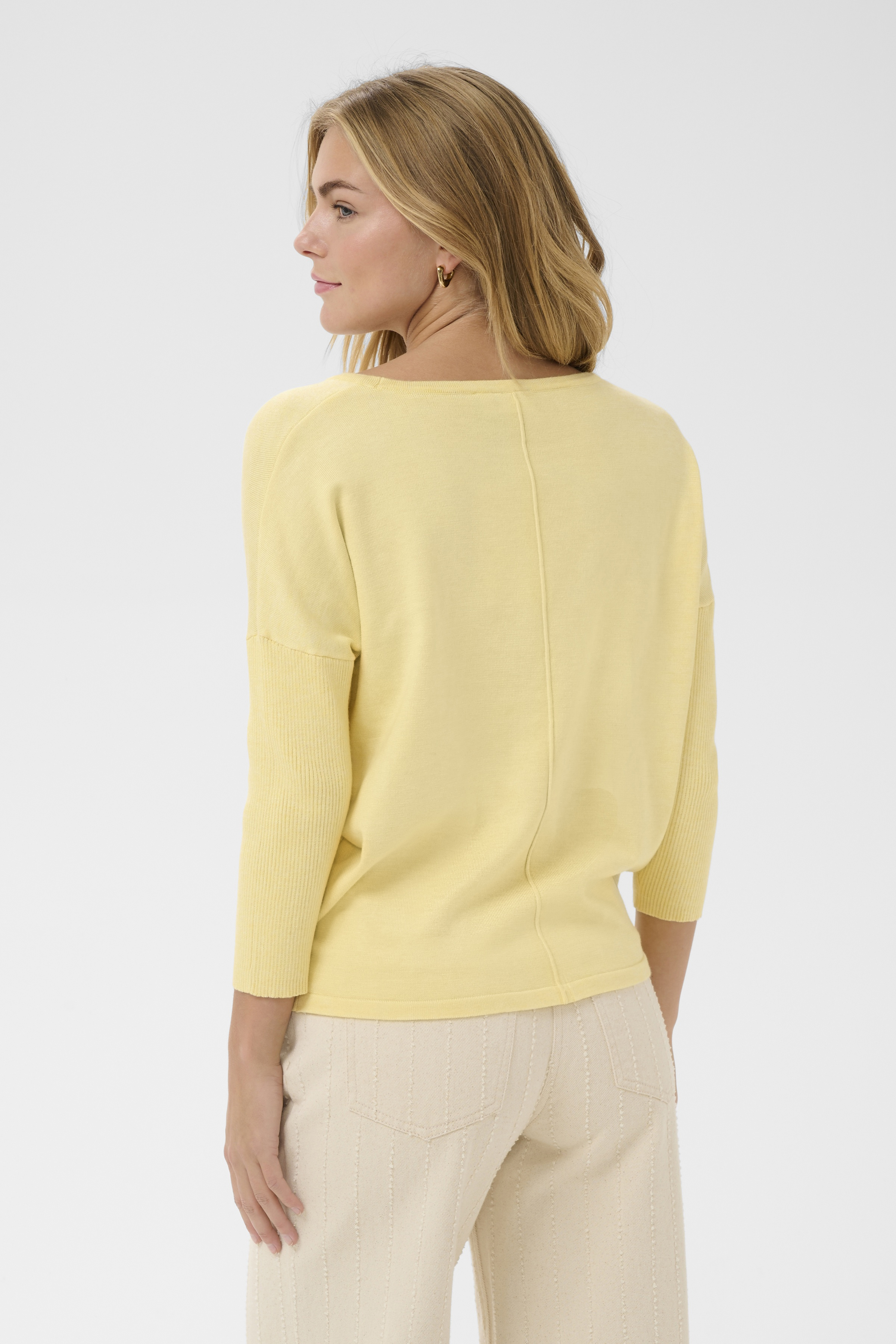 MilaSZ R-Neck Pullover Pineapple Slice Melange - 6