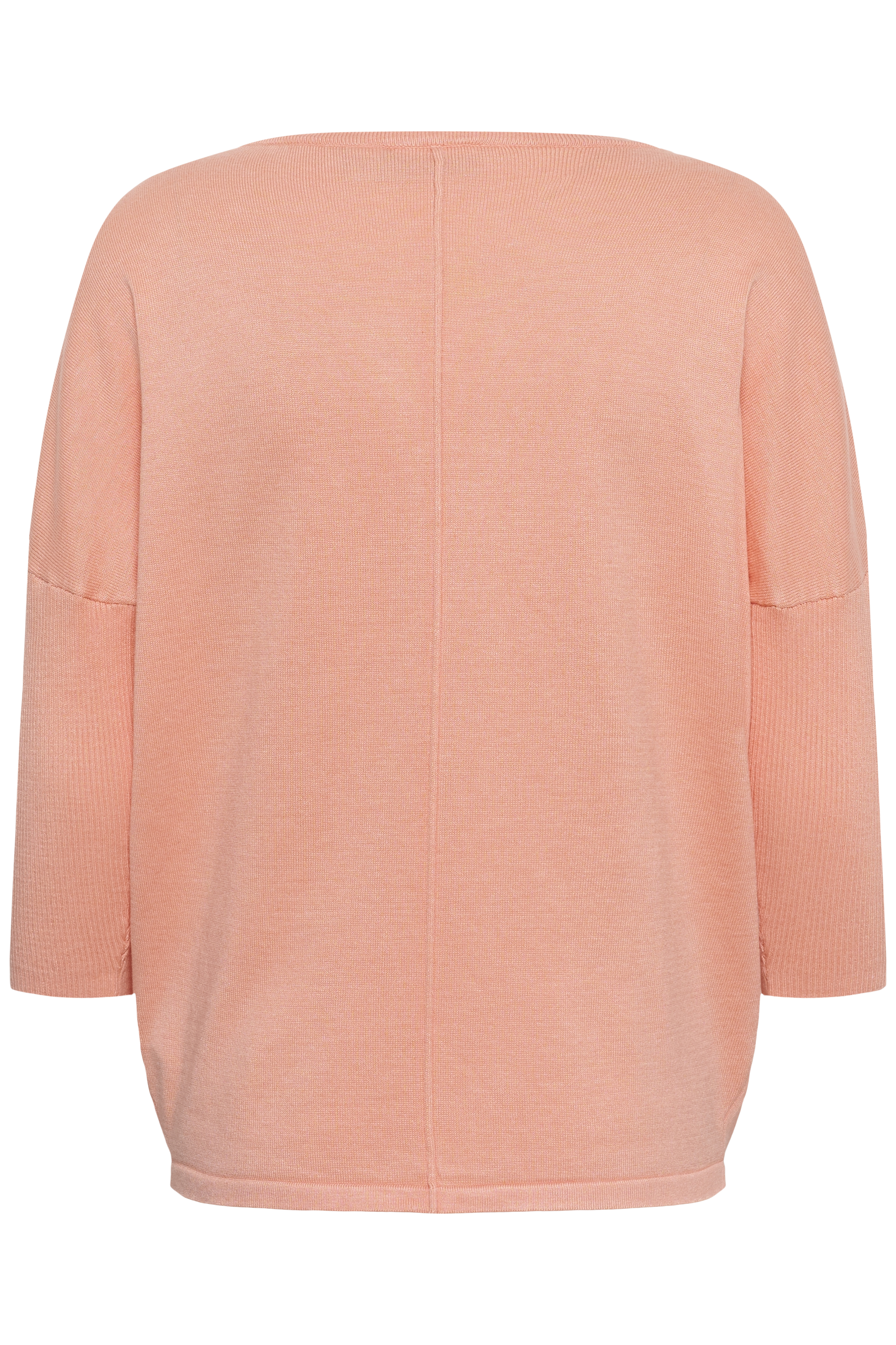 MilaSZ R-Neck Pullover Blooming Dahlia Melange - 2
