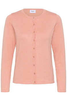 MilaSZ R-Neck Cardigan Blooming Dahlia Melange
