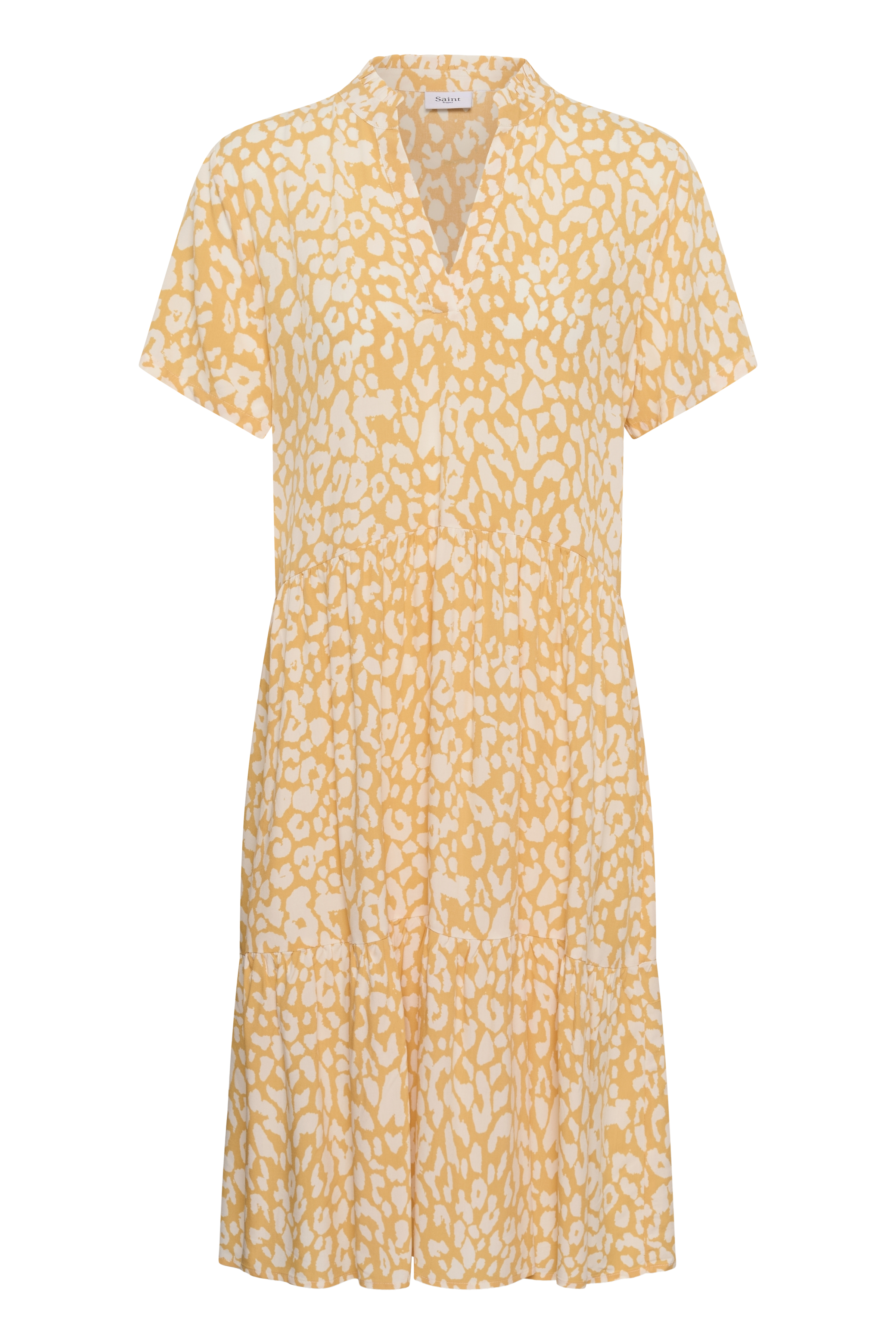EdaSZ SS Dress Golden Apricot Leopard