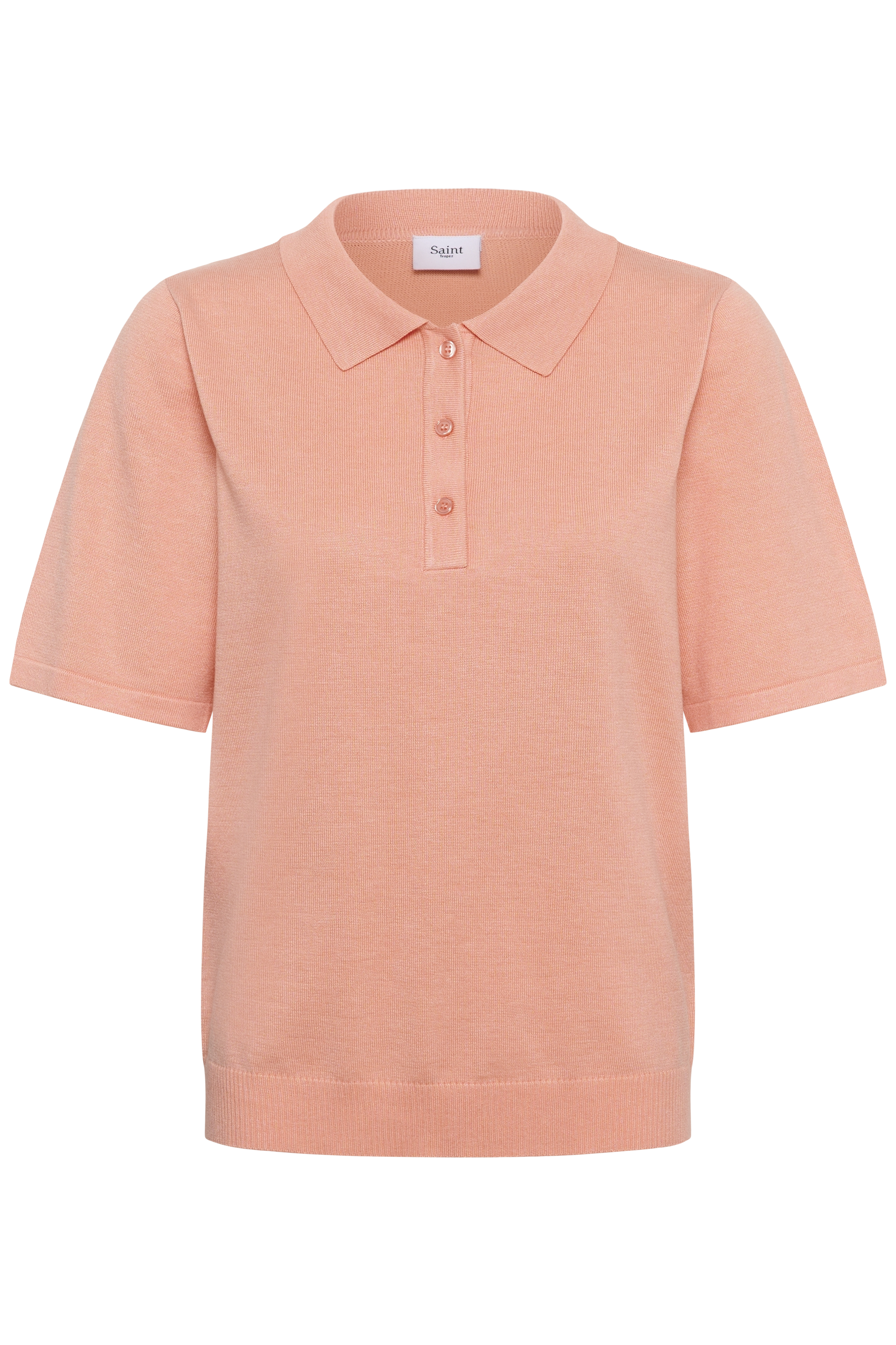 MilaSZ Polo SS Pullover Blooming Dahlia Melange