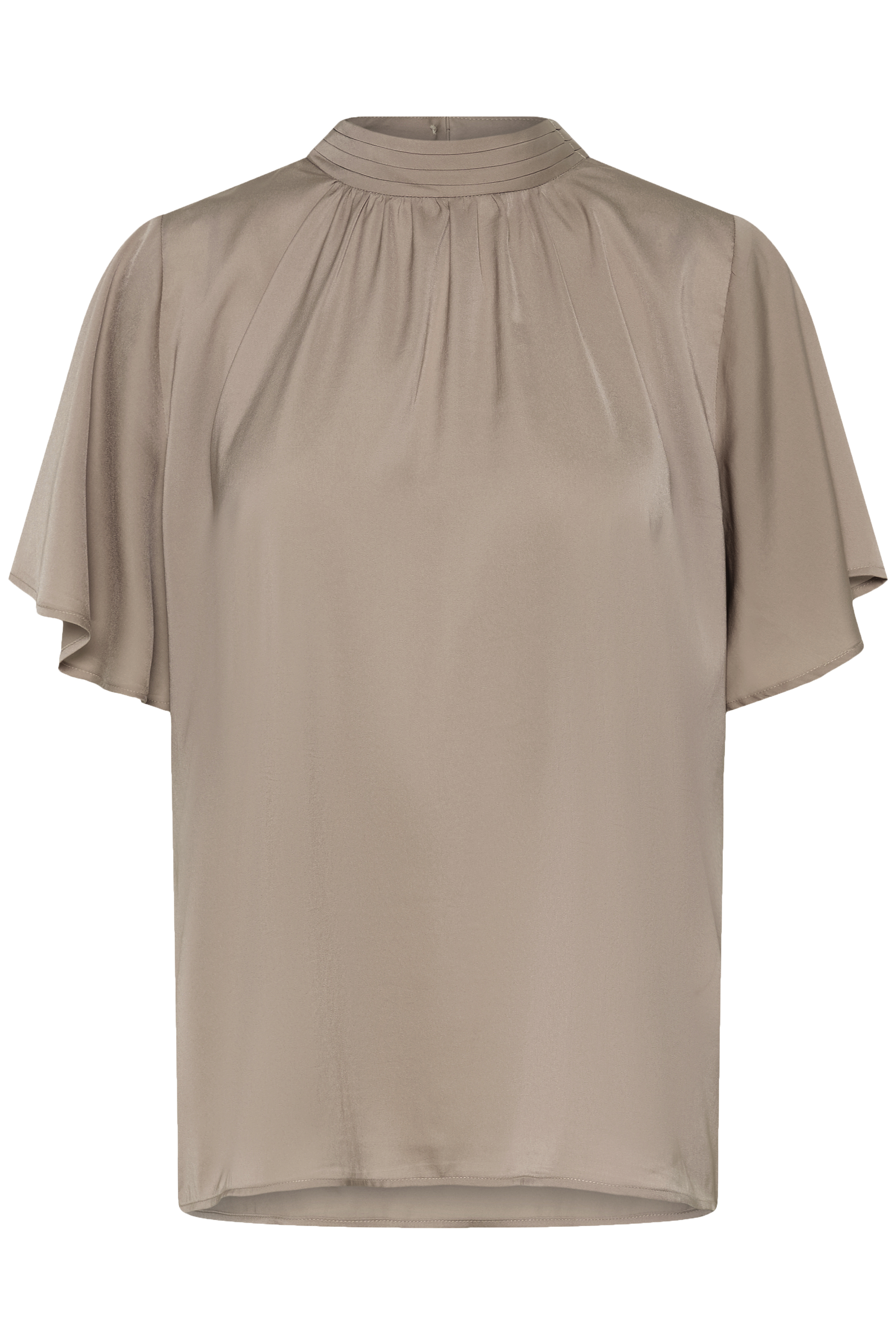 AileenSZ Flared Blouse Savannah Tan