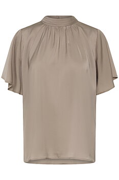 AileenSZ Flared Blouse Savannah Tan