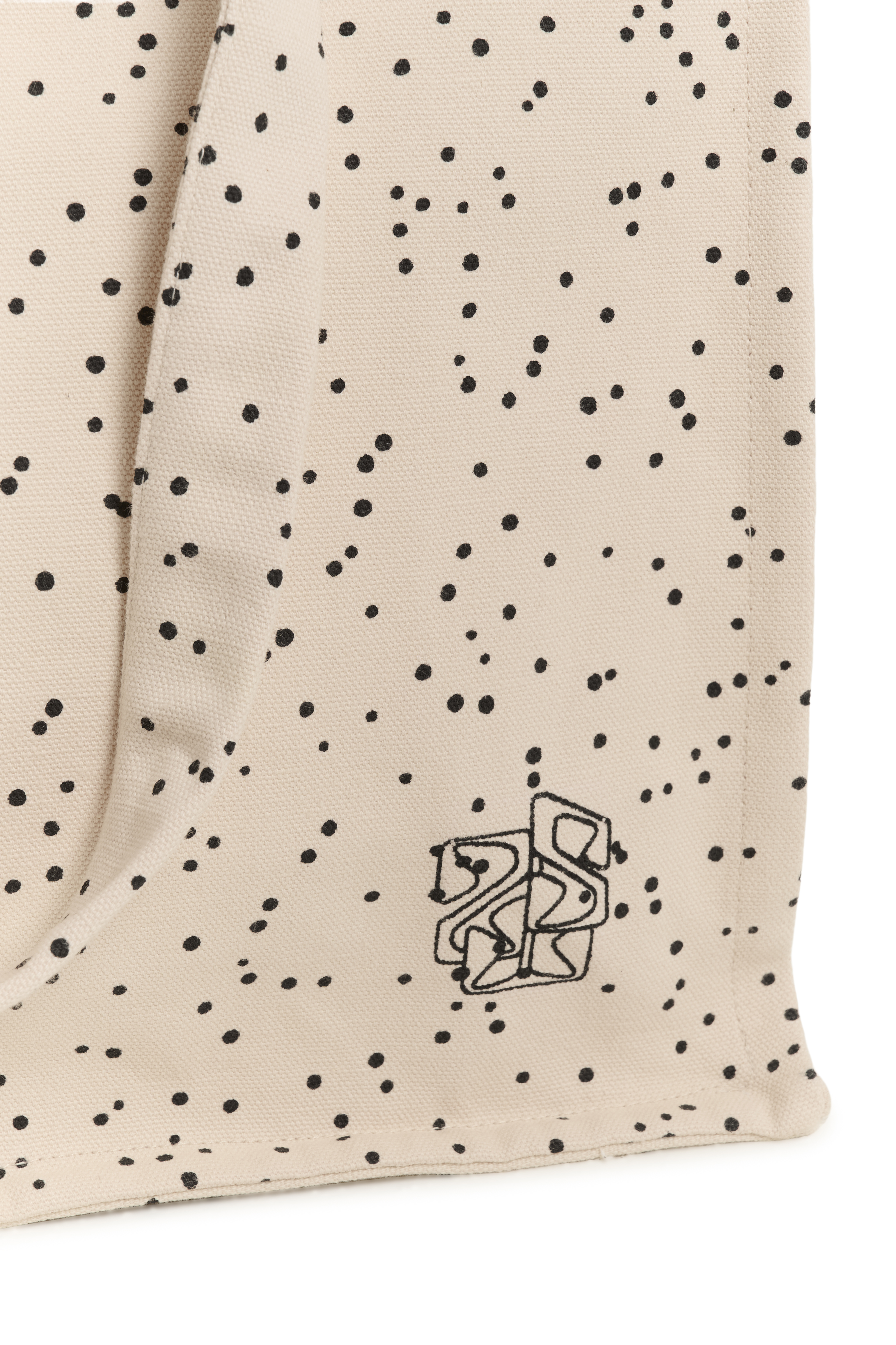 PansySZ Bag Creme Black Mini Dots - 4