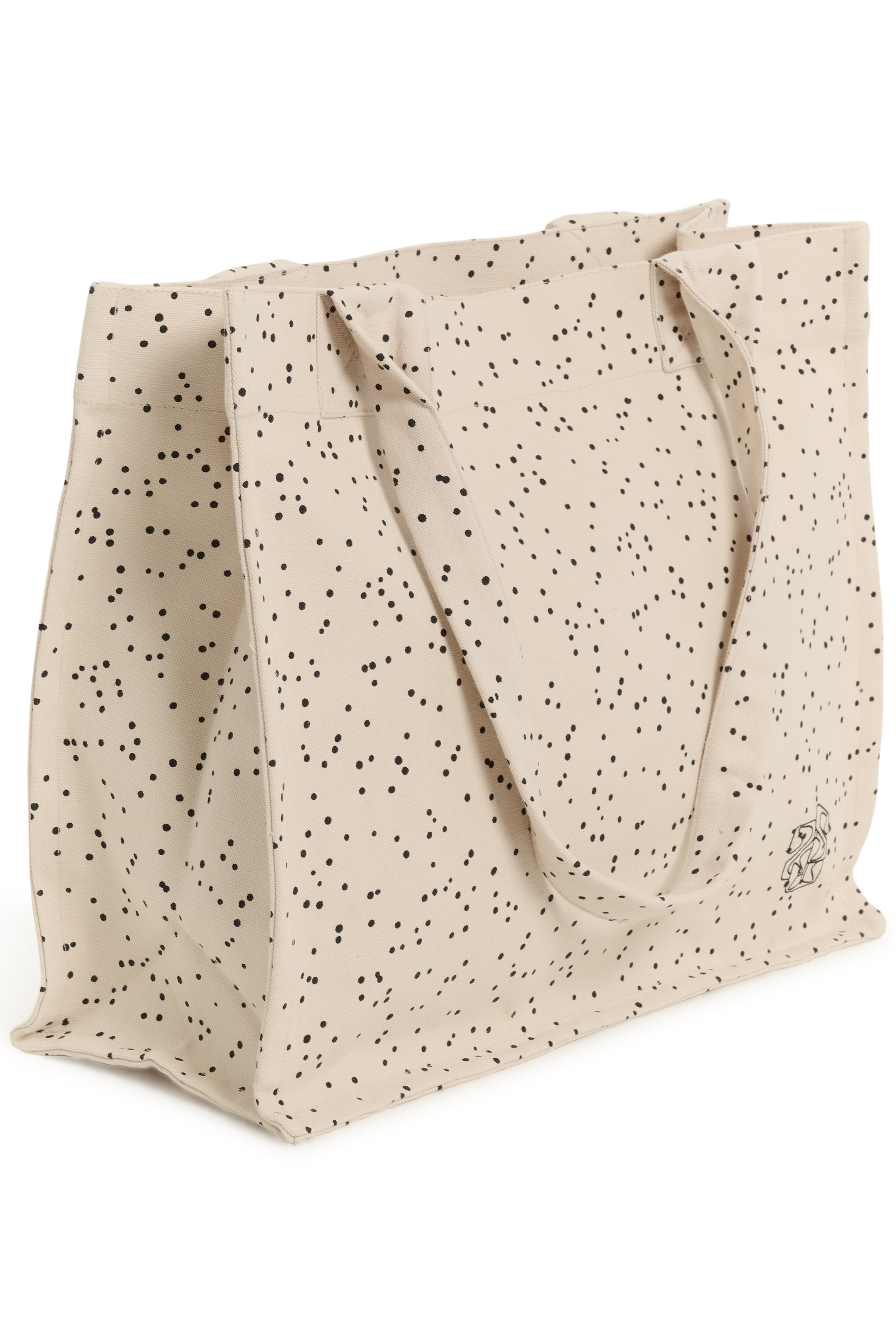 PansySZ Bag Creme Black Mini Dots - 2