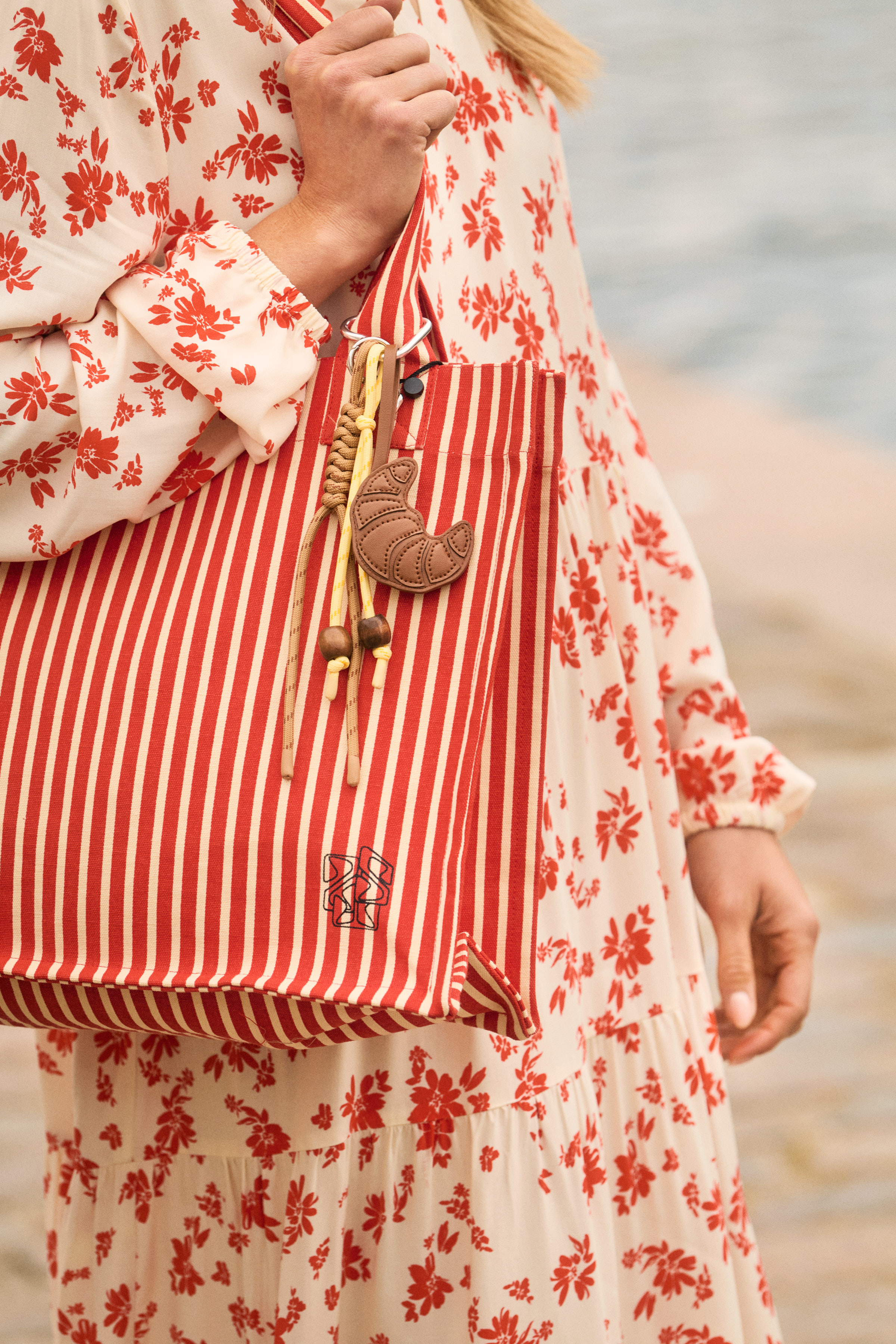 PansySZ Bag  Poppy Seedpearl Wide Stripe - 8