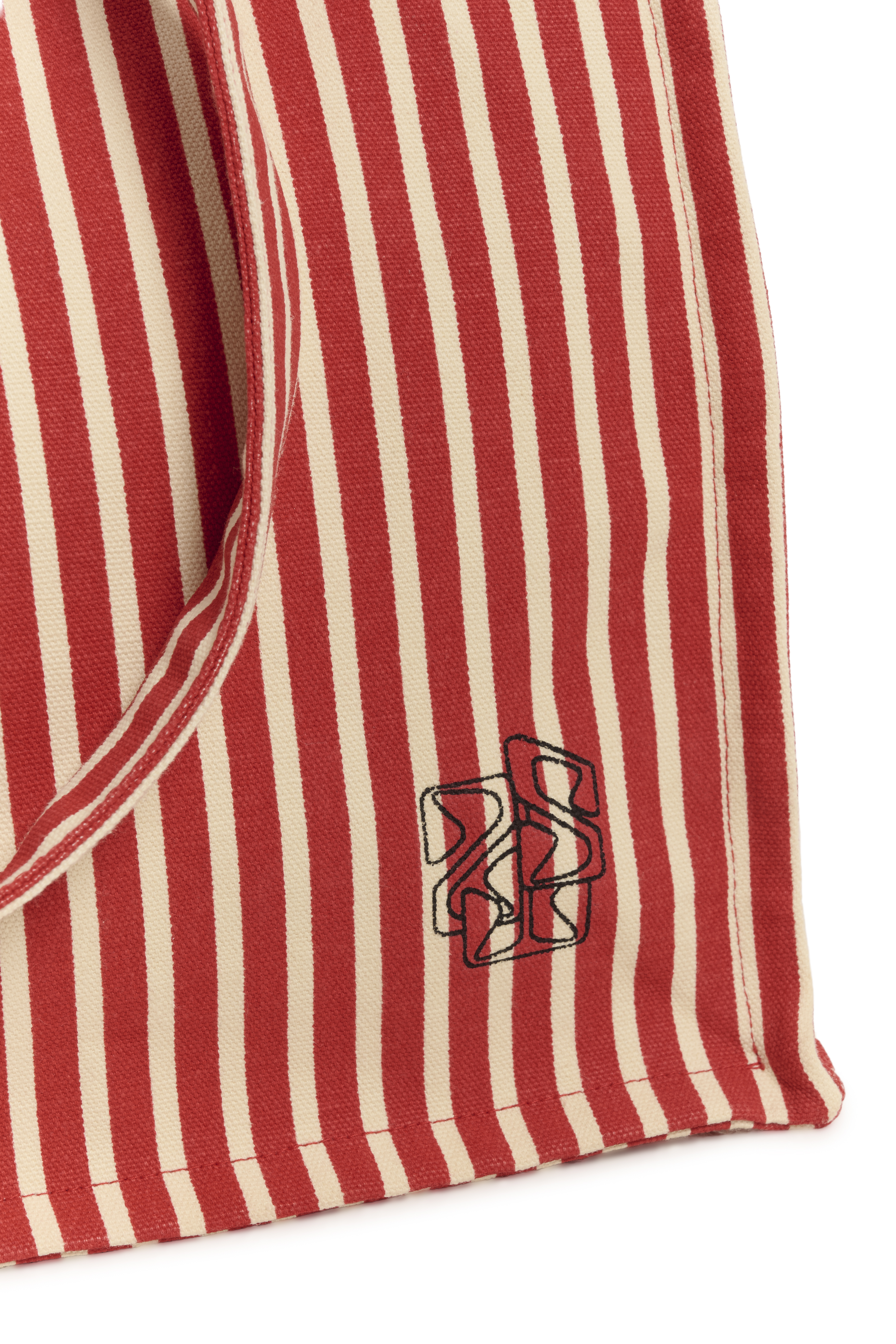 PansySZ Bag  Poppy Seedpearl Wide Stripe - 4