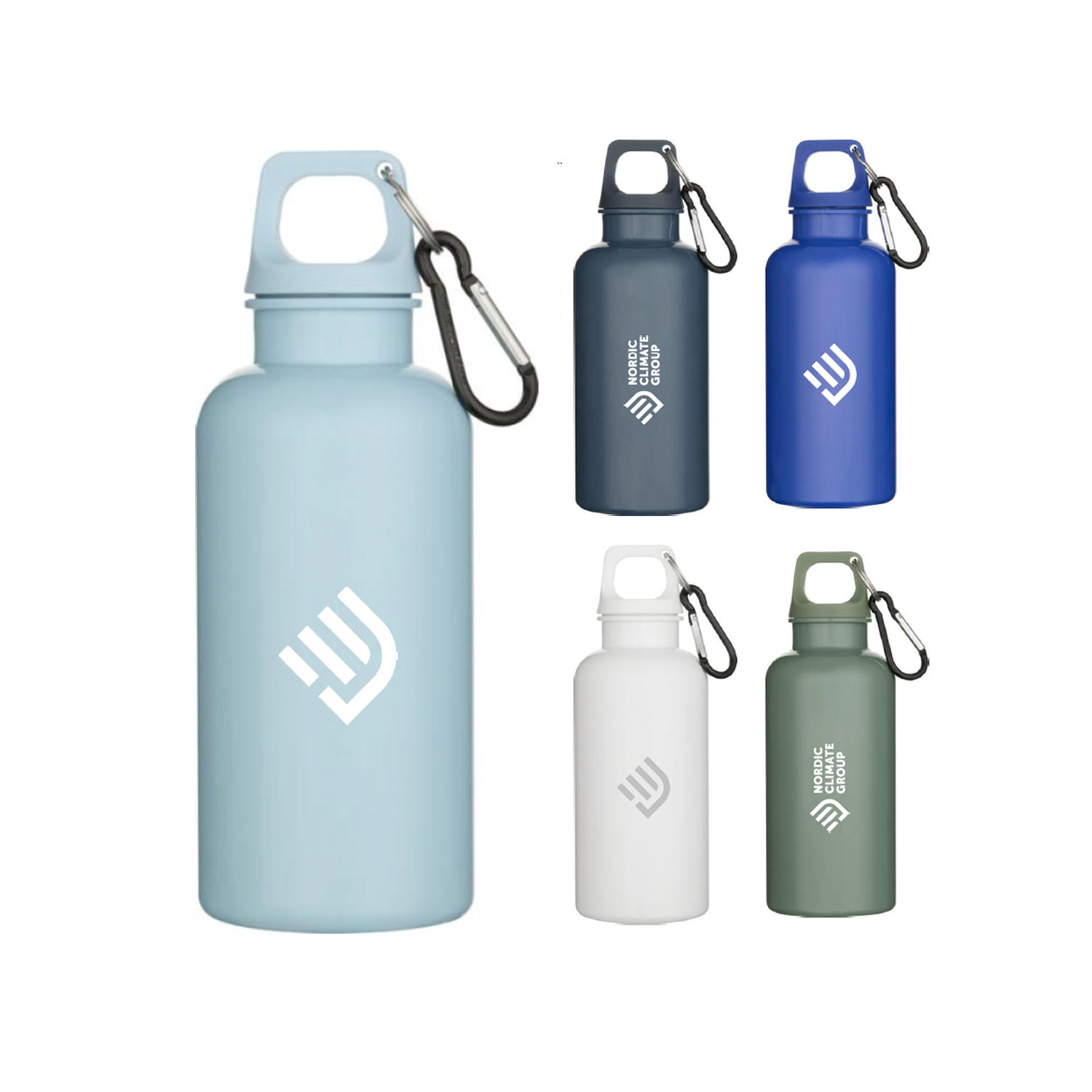 Vattenflaska 400 ml, plast (on demand)