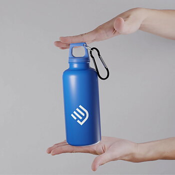 Vattenflaska 400 ml, plast (on demand)