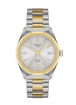 T151.822.22.031.00 Tissot PRC 100 Solar 34 stål och guld