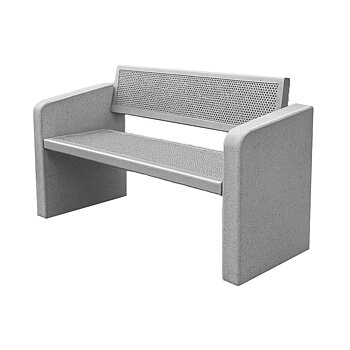 Parksofa betong Fjadersparris
