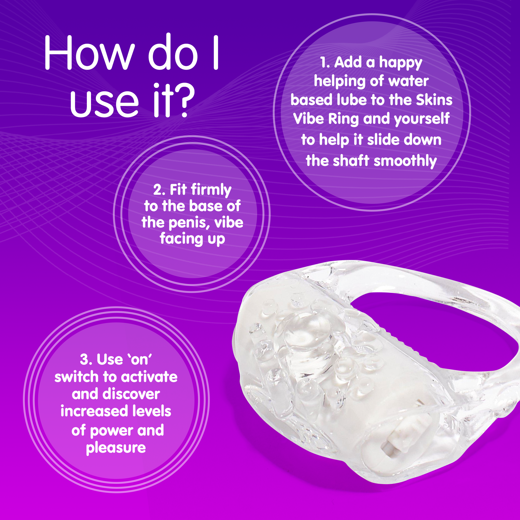 Skins Vibrating Ring - 7