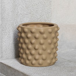 Kruka Cloudy  Ø 15 cm  - Ocra - 2