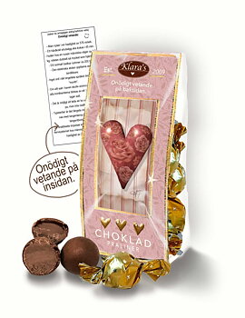 Chokladpraliner - Hjärta