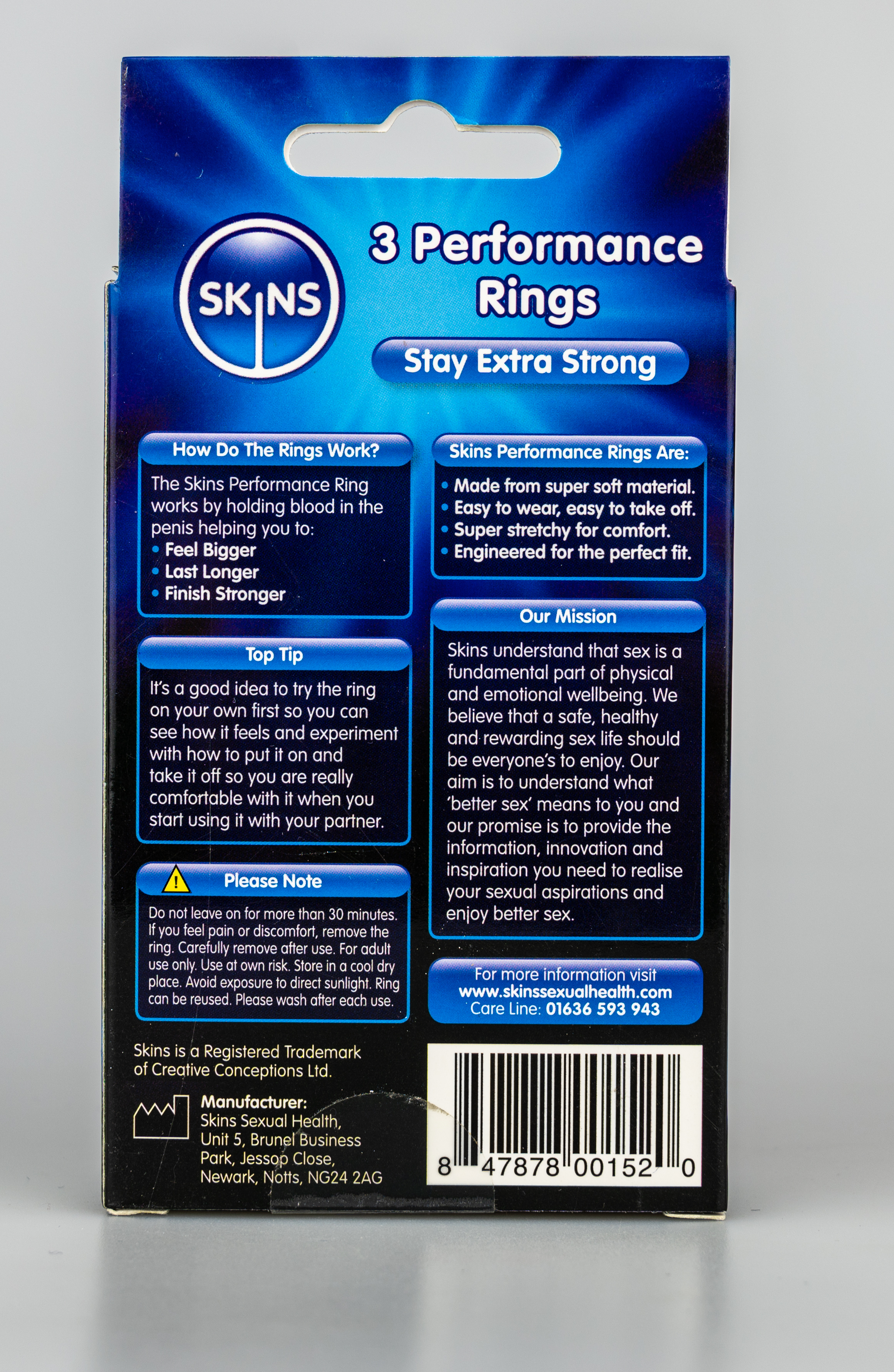 Skins Performance Ring 3-Pack - 4