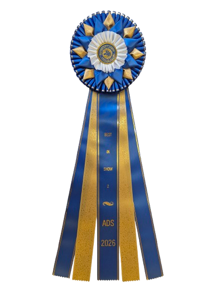NEU: 6266 - Rosette für Pferd, Hund, Katze Veranstaltung, 71 cm - 3