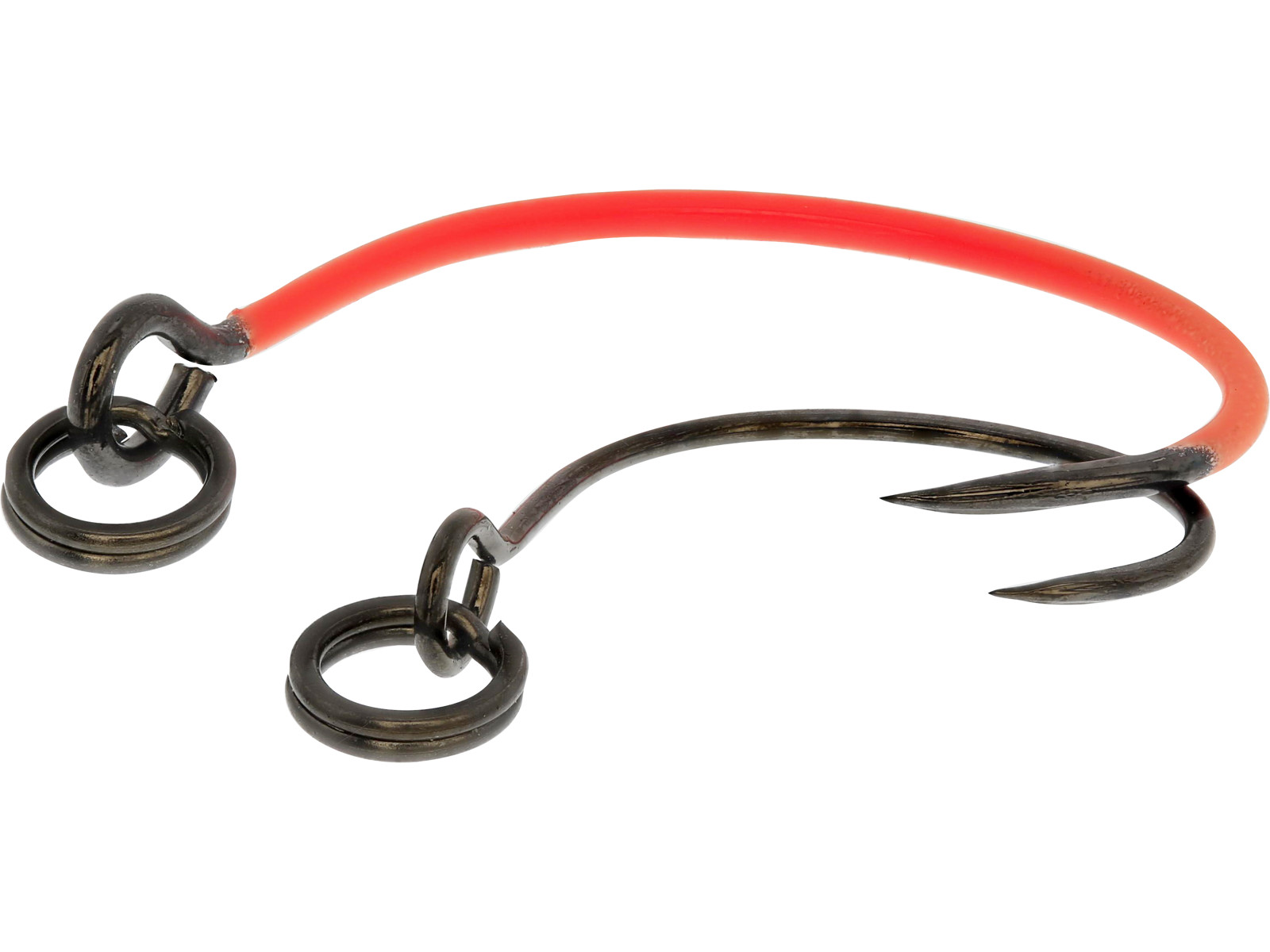 ultra-sharp westin single hooks with fixed spring rings to optimize your sea trout and rainbow trout fishing