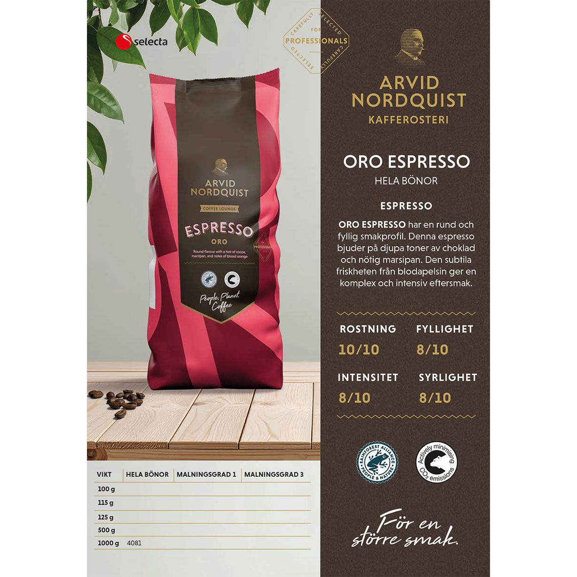 ORO  ESPRESSO  A4