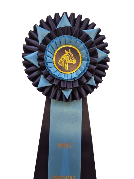 NEU: 6290 - Rosette für Pferd, Hund, Katze Veranstaltung, 56 cm - 2