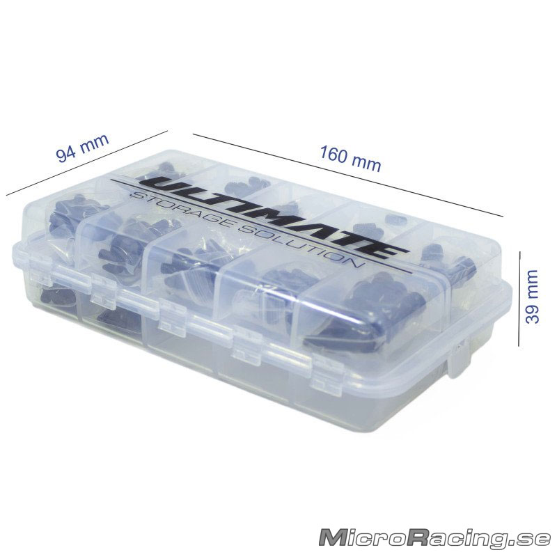 ULTIMATE - M3 Screws Set (200pcs) w/ Ultimate Double-Sided Box