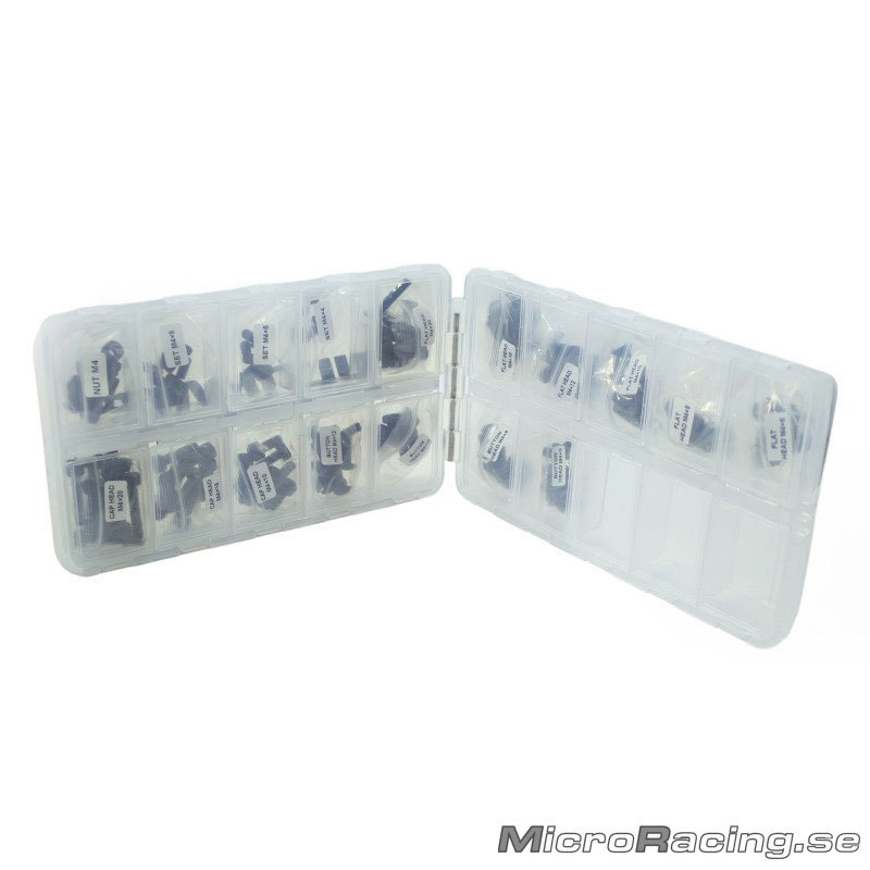 ULTIMATE - M3 Screws Set (200pcs) w/ Ultimate Double-Sided Box - 6
