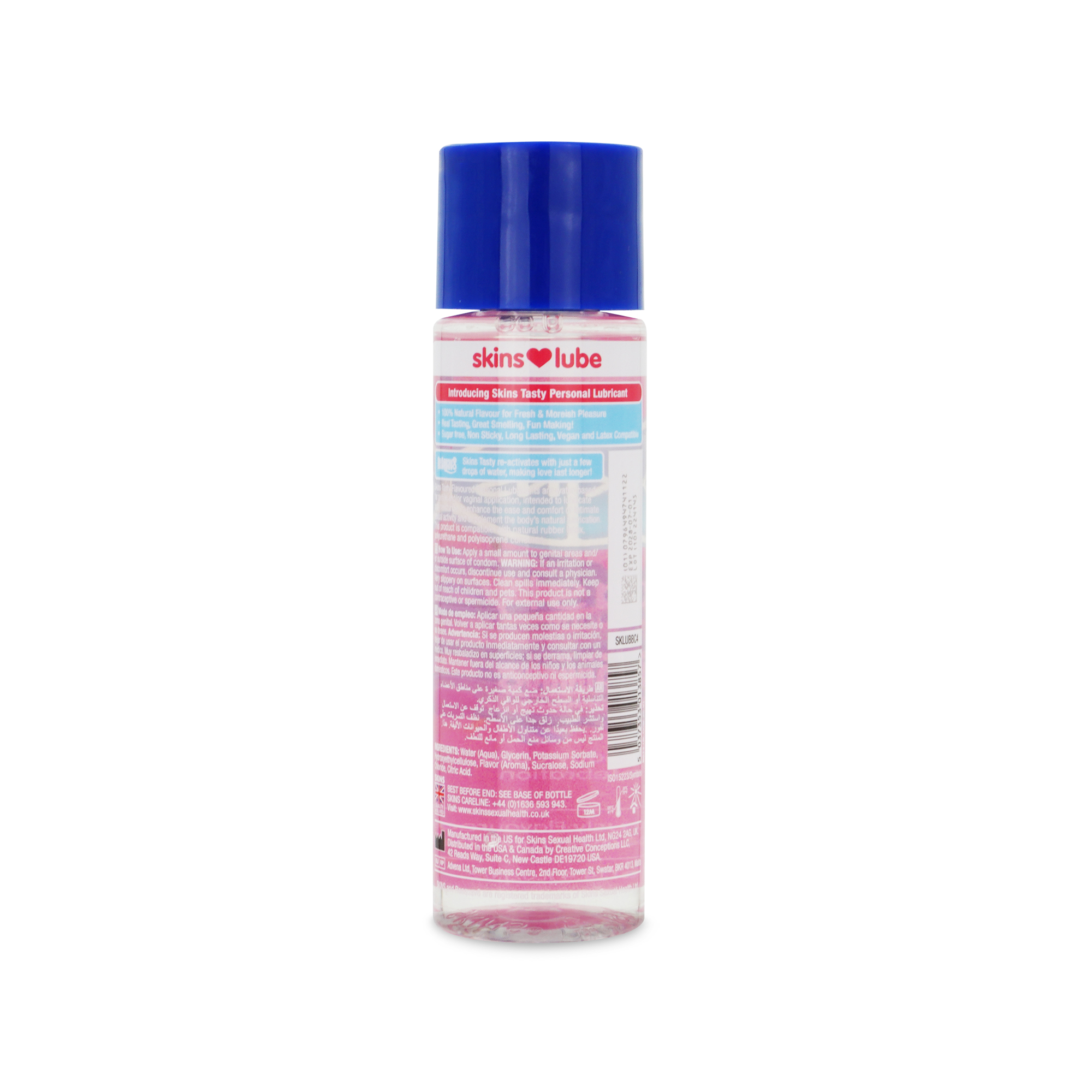 Skins Birthday Cake Water Based Lubricant, 130 ml - 2
