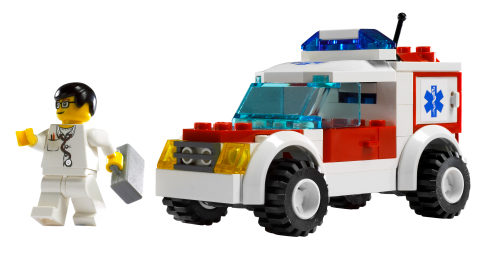LEGO 7902 City  Doctor's Car (Used - Unopened)