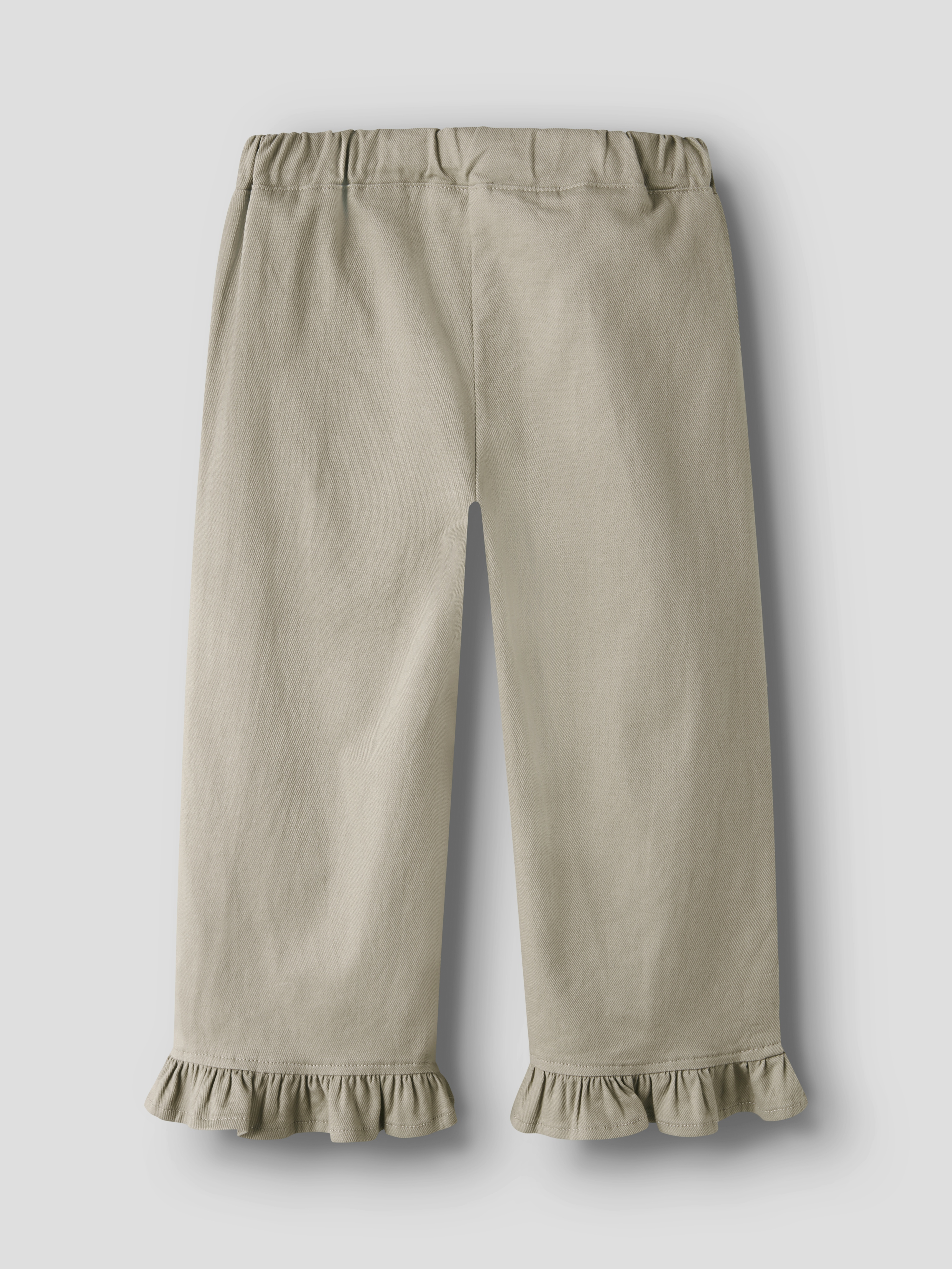 NMFDOREEN WIDE TWI PANT 9977-DH LIL Oxford Tan - 2