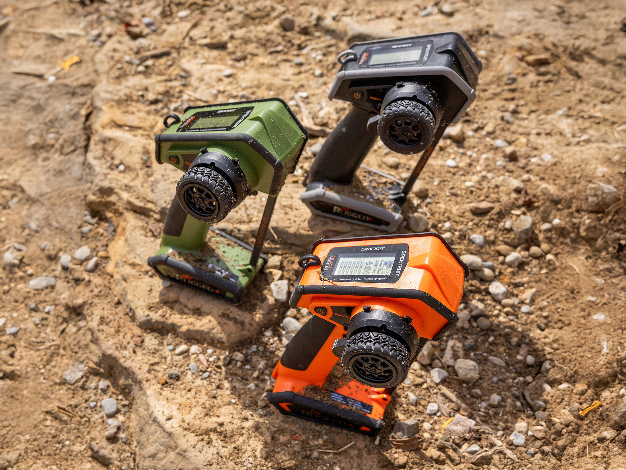 Spektrum DX Rugged+ 12-Channel DSMR+ Transmitter, Green - 22