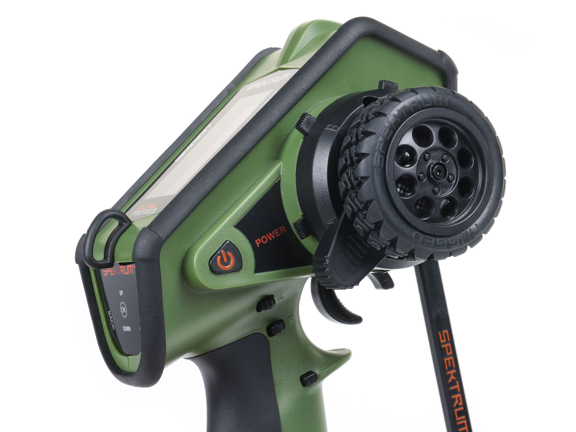 Spektrum DX Rugged+ 12-Channel DSMR+ Transmitter, Green - 13