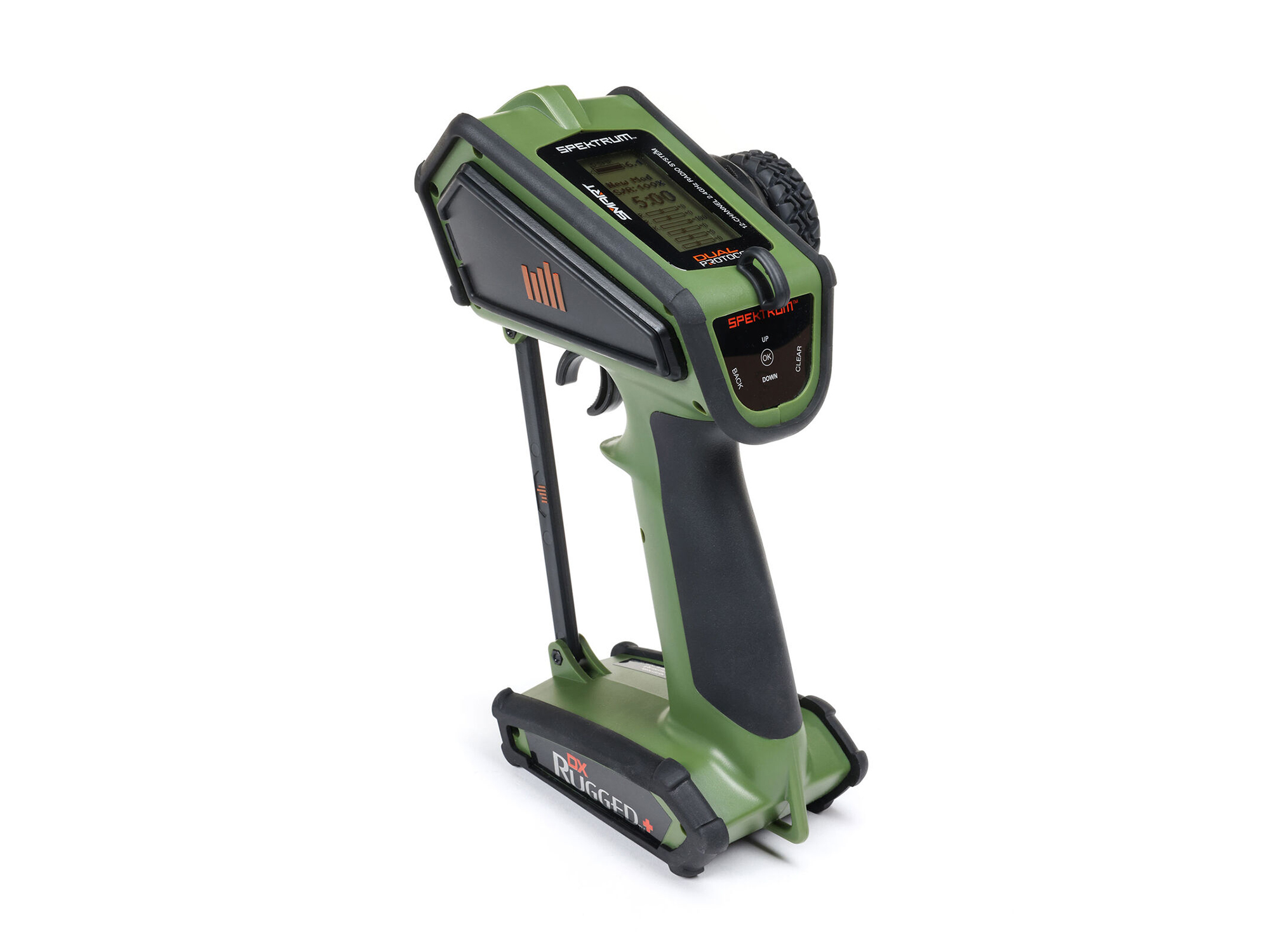 Spektrum DX Rugged+ 12-Channel DSMR+ Transmitter, Green - 2