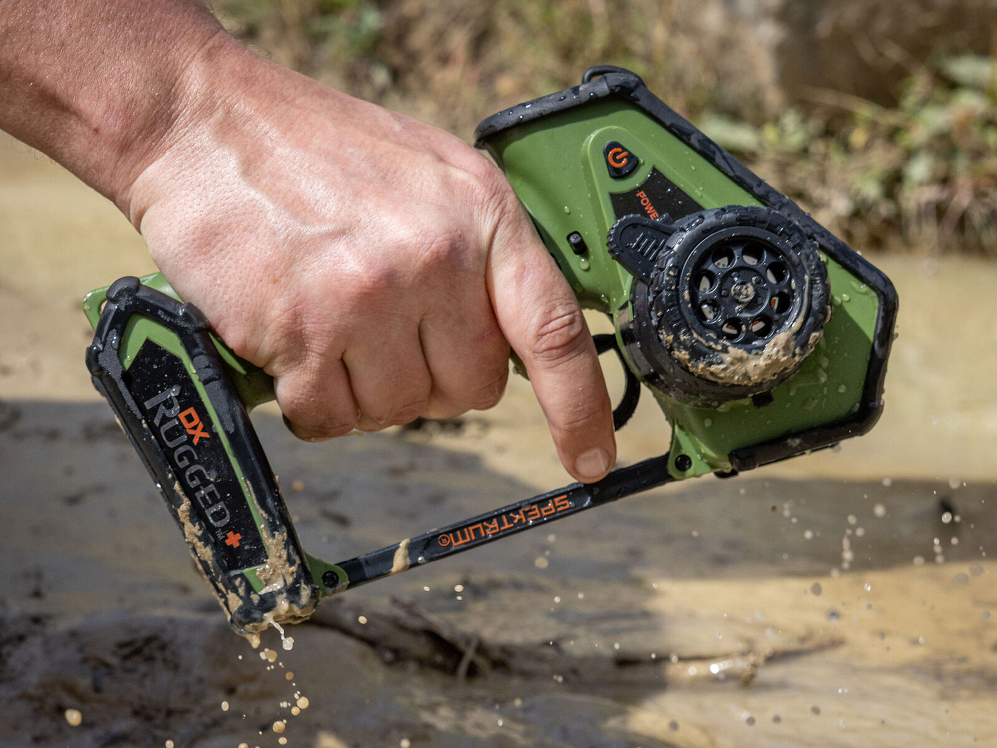 Spektrum DX Rugged+ 12-Channel DSMR+ Transmitter, Green - 19