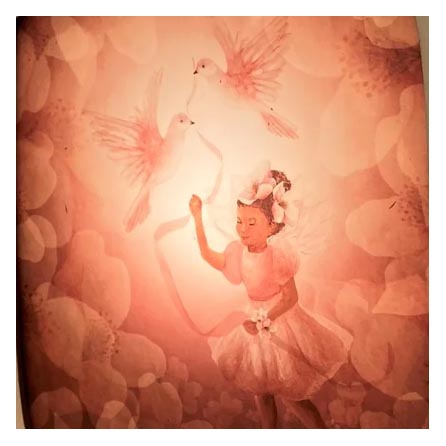 Silhuett från Het Houtlokael -   Blooming Bubble | Bijdehansje