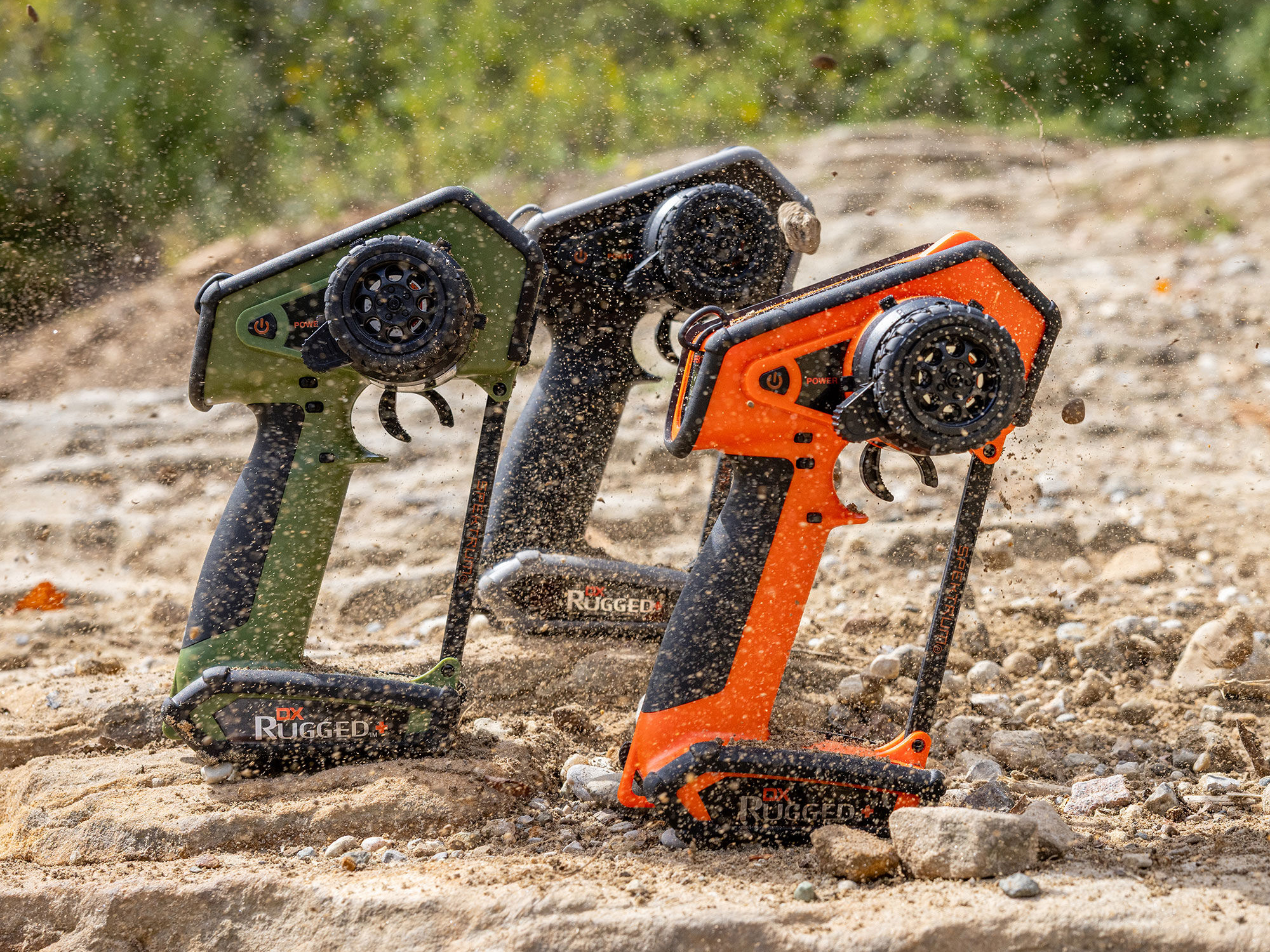 Spektrum DX Rugged+ 12-Channel DSMR+ Transmitter, Orange - 25