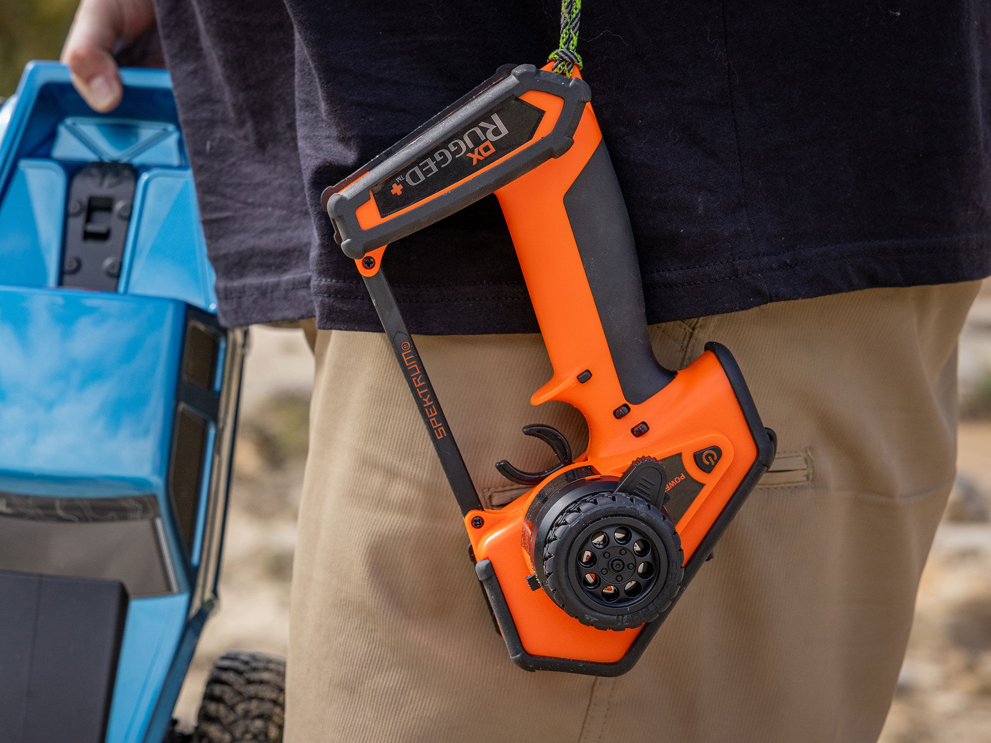 Spektrum DX Rugged+ 12-Channel DSMR+ Transmitter, Orange - 24
