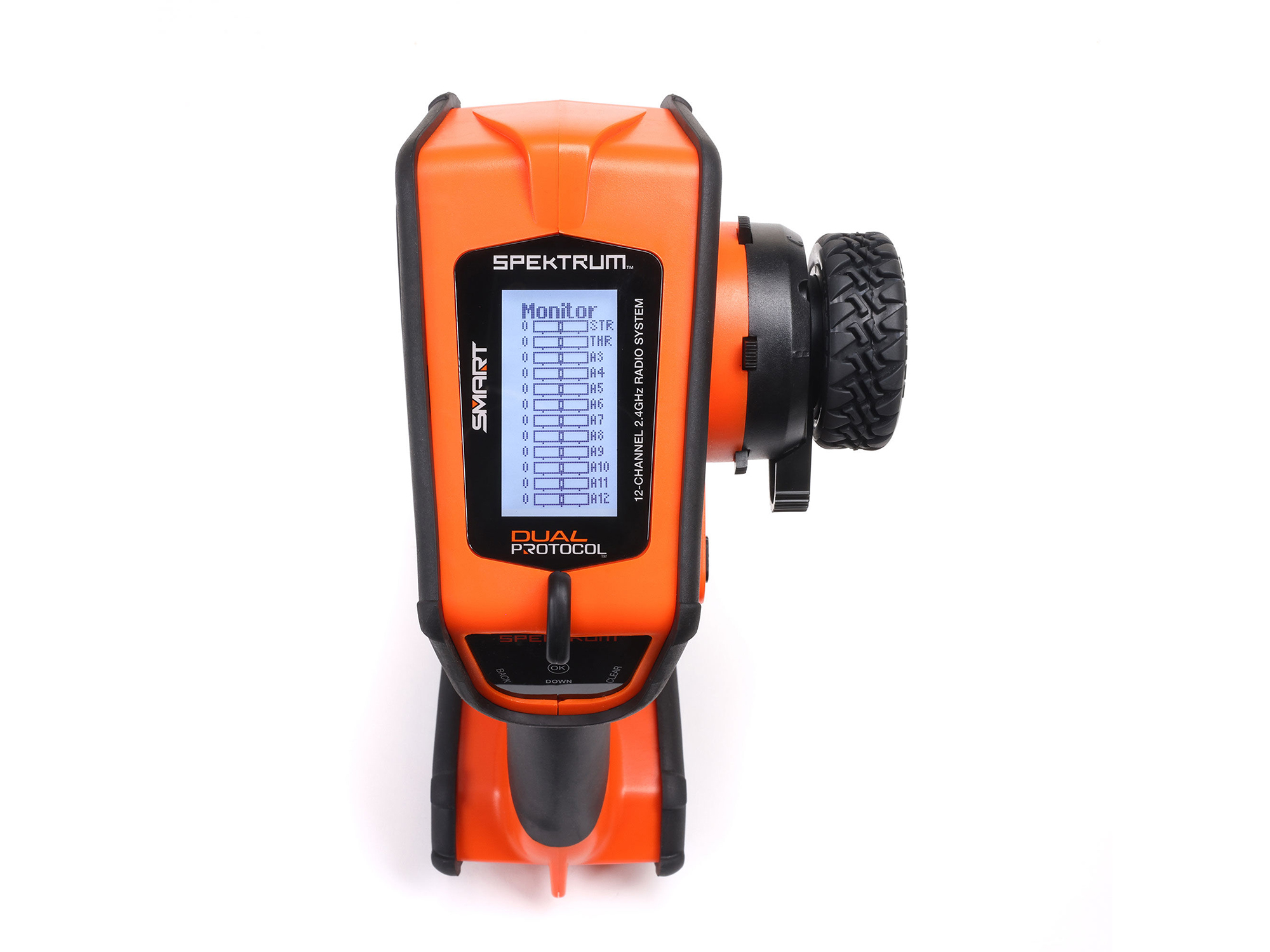 Spektrum DX Rugged+ 12-Channel DSMR+ Transmitter, Orange - 10