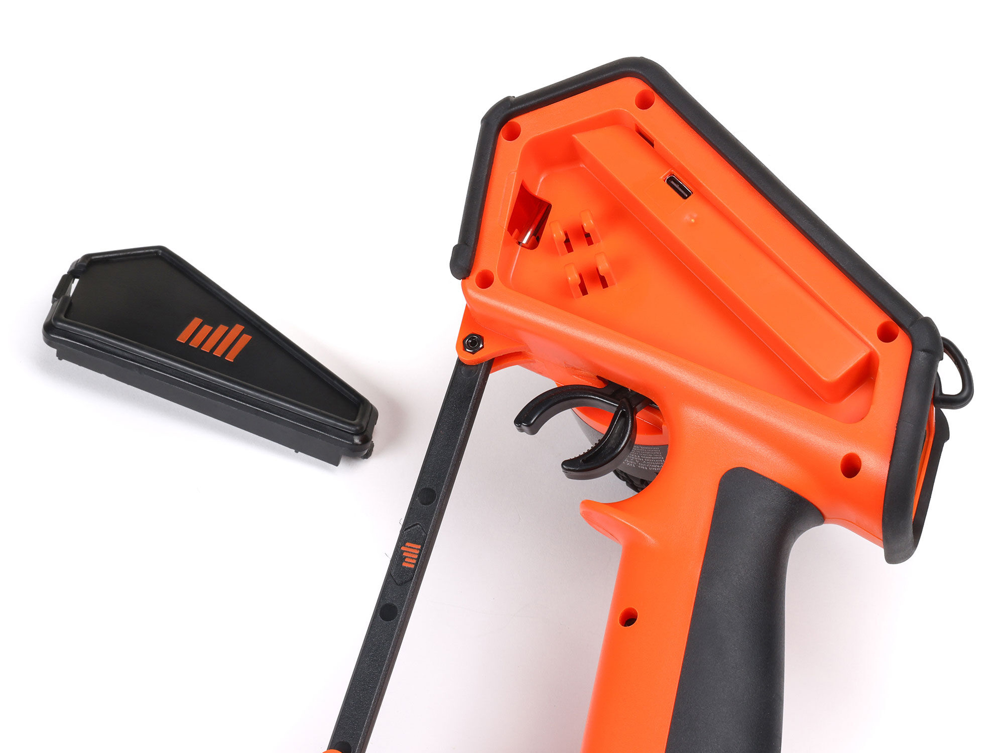 Spektrum DX Rugged+ 12-Channel DSMR+ Transmitter, Orange - 16