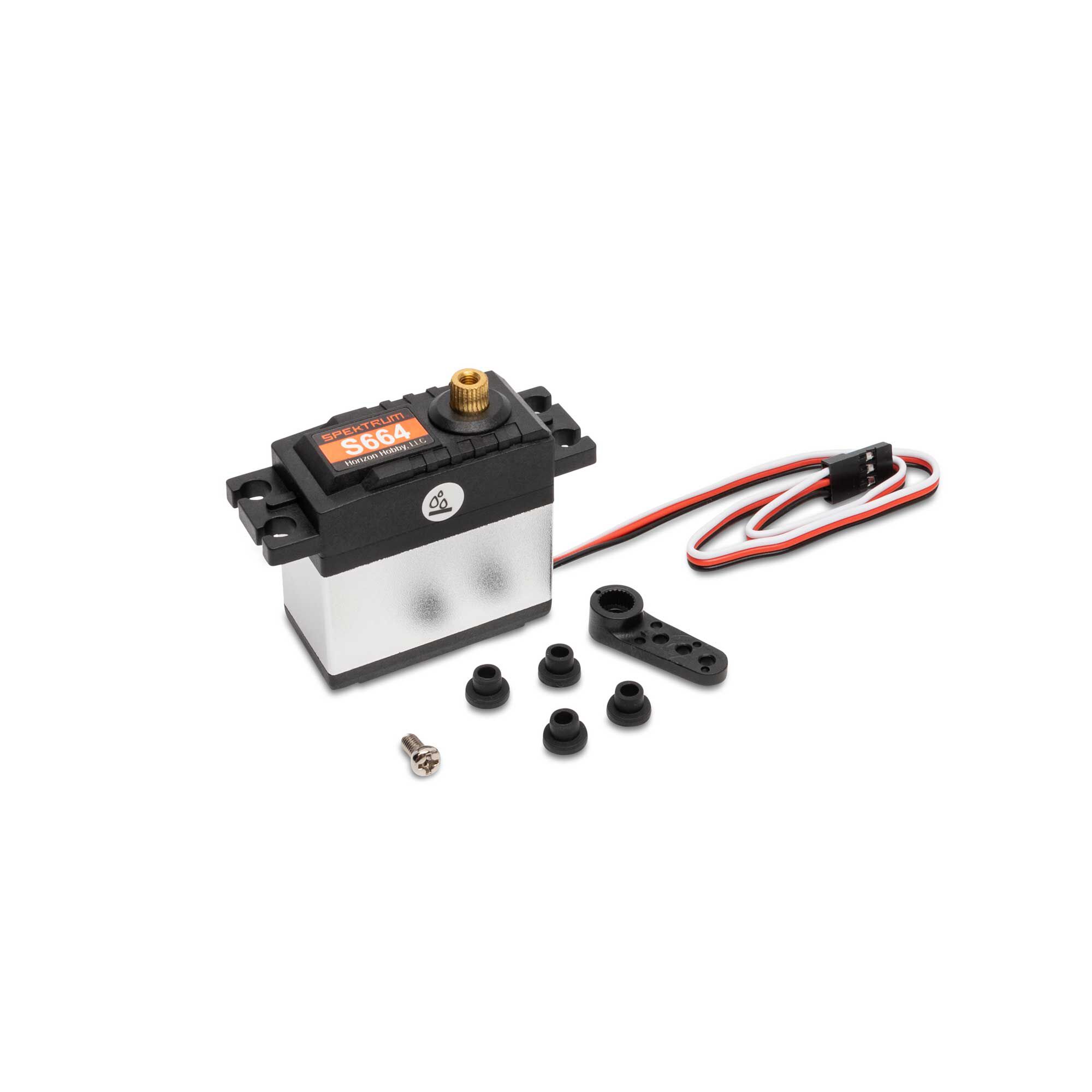 Spektrum S664 Standard Waterproof Metal Gear Servo 25T