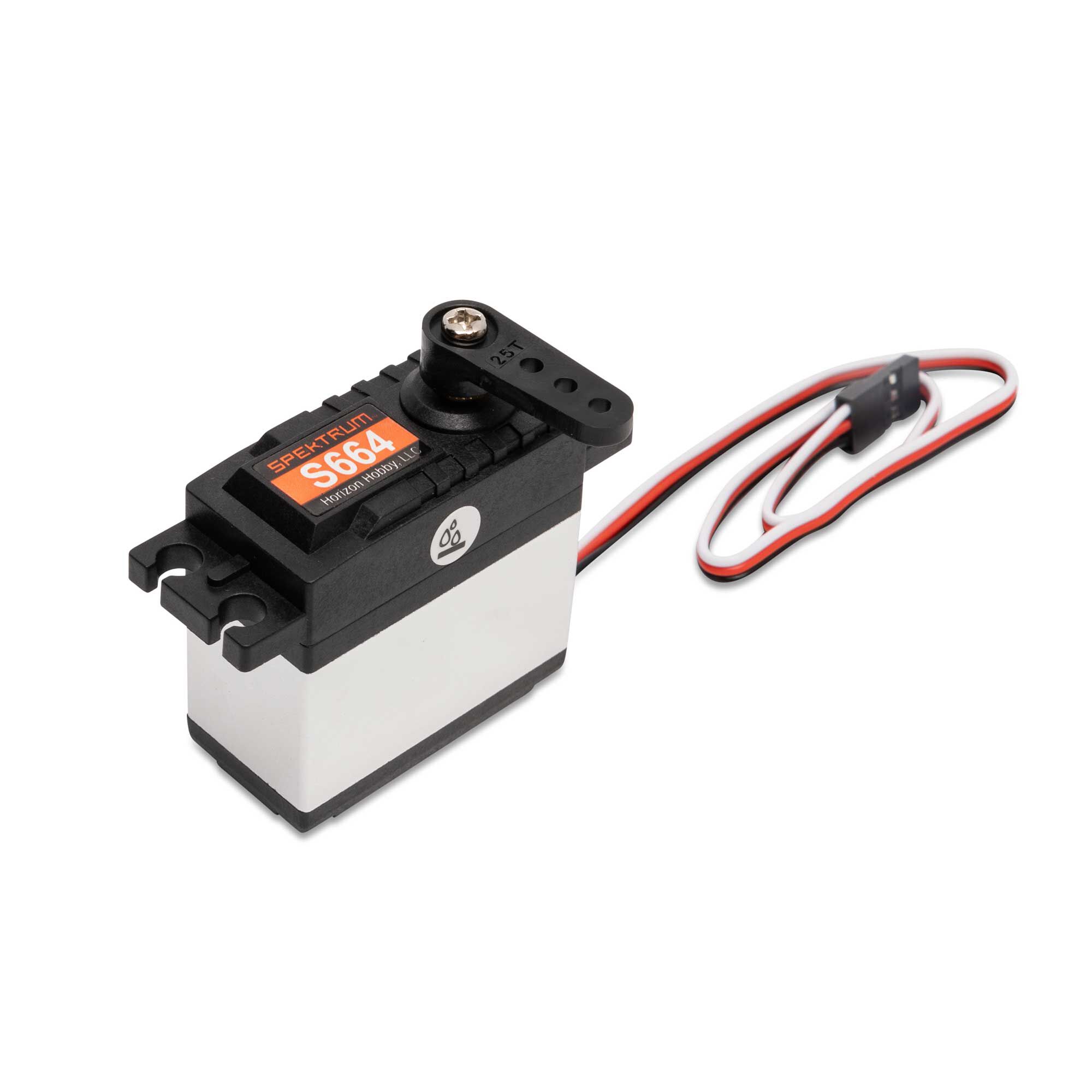 Spektrum S664 Standard Waterproof Metal Gear Servo 25T - 2