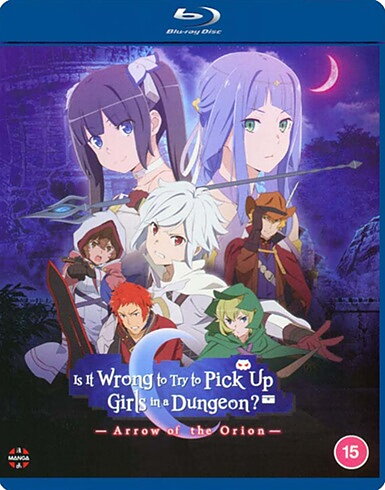 Is It Wrong To Pick Up Girls In A Dungeon? - Arrow Of The Orion (BLU-RAY)