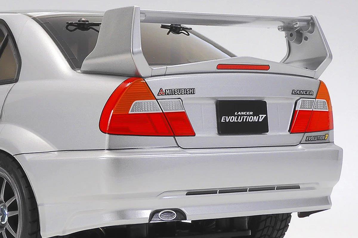 TAMIYA 1/10 R/C Mitsubishi Lancer Evolution V (TT-02) - 5