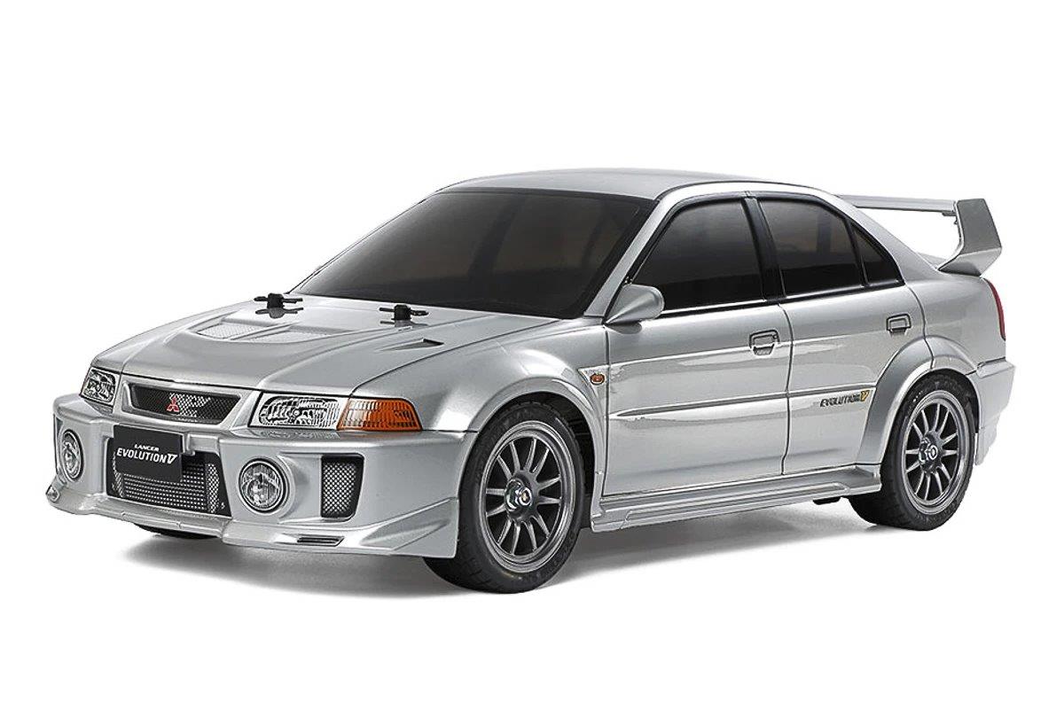 TAMIYA 1/10 R/C Mitsubishi Lancer Evolution V (TT-02)