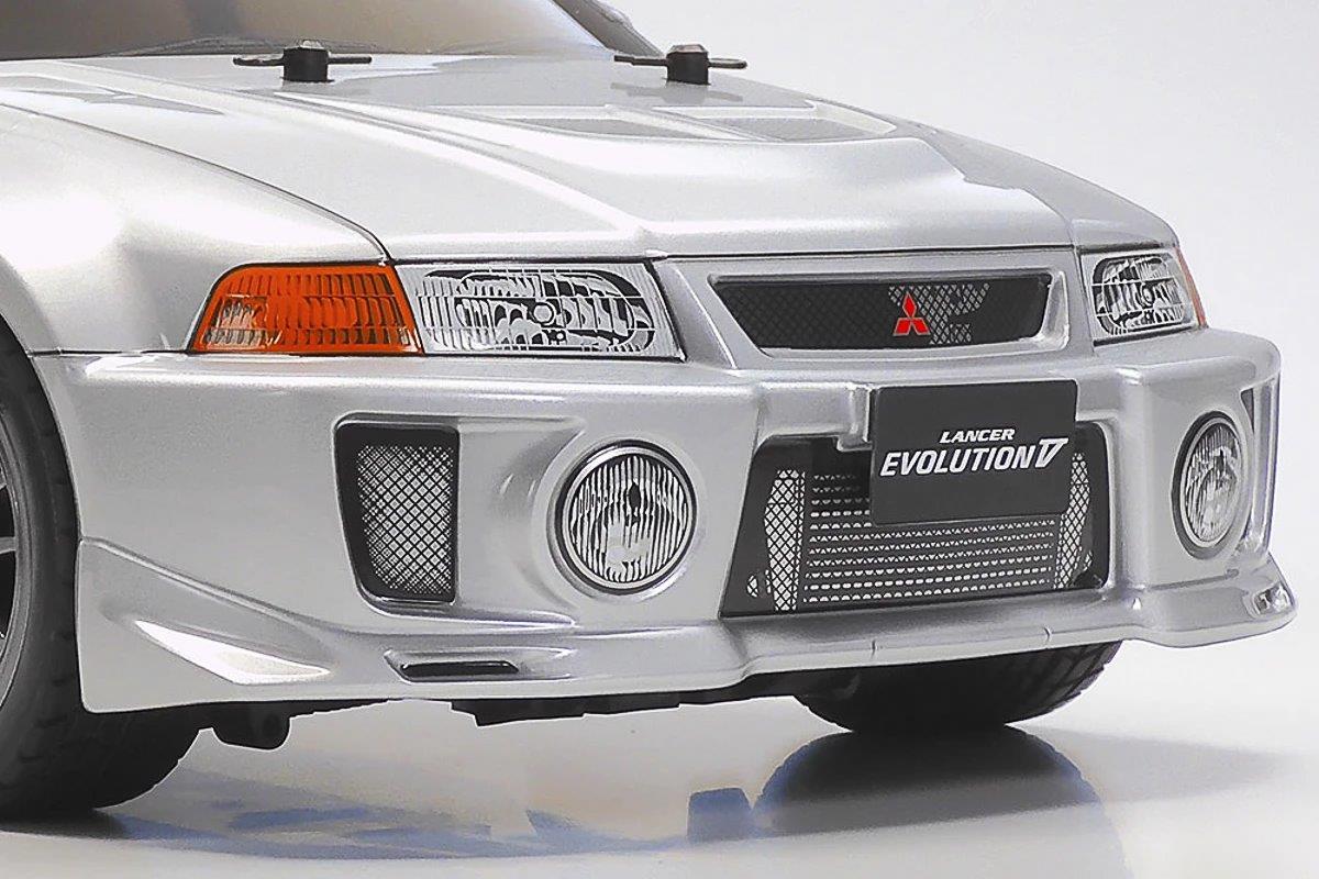 TAMIYA 1/10 R/C Mitsubishi Lancer Evolution V (TT-02) - 3