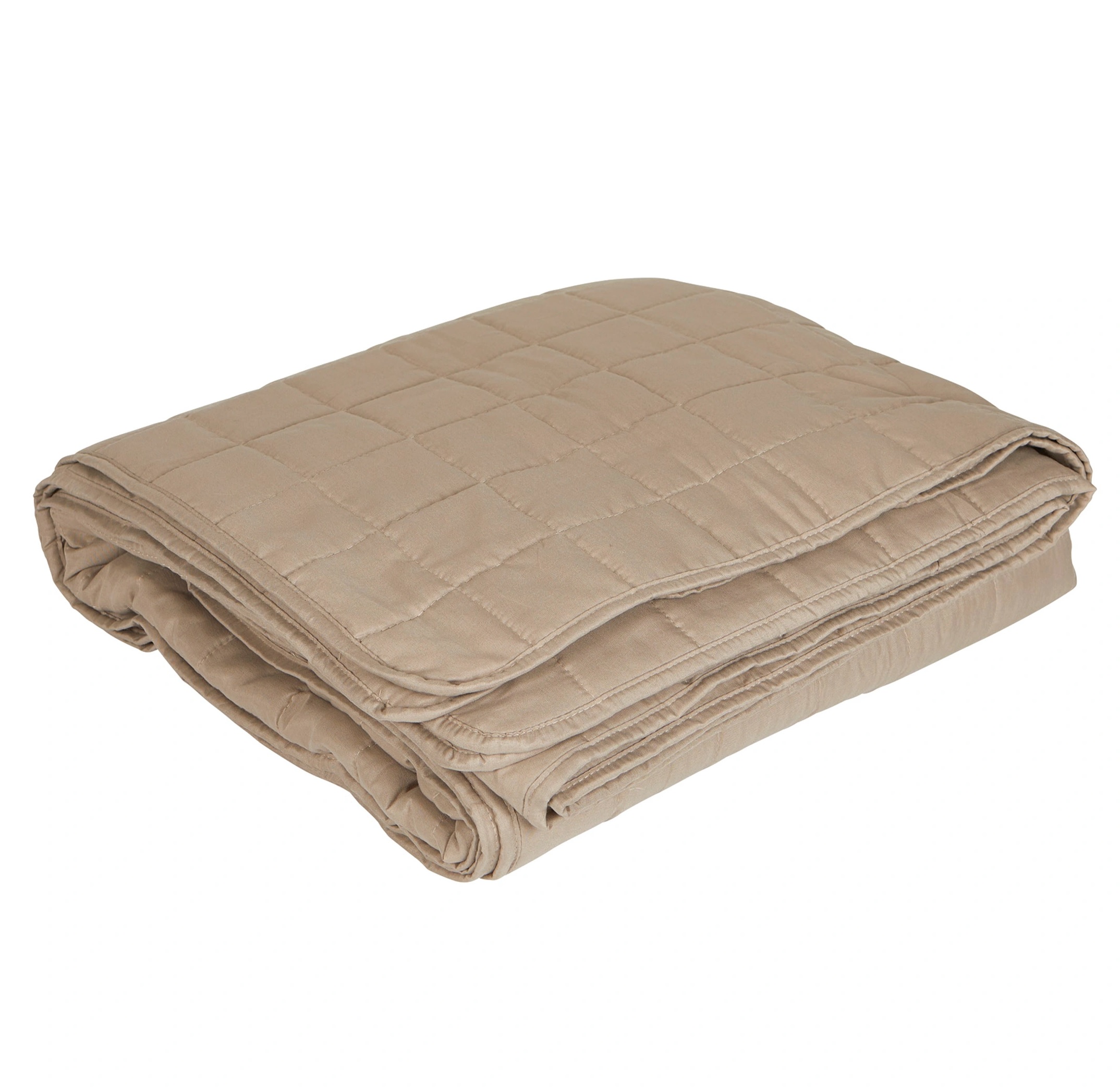 Överkast quilt linbeige 2 storlekar shabby chic lantlig stil - 2