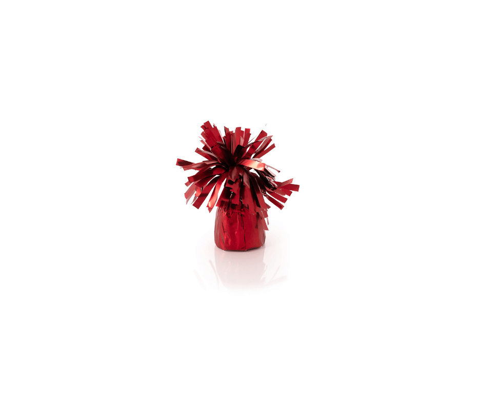 Ballongtyngd Folie Satin Rubin Red 170g